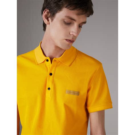 burberry yellow polo|burberry polo shirt outlet.